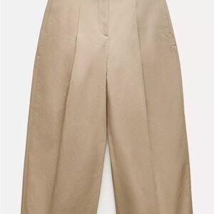 Elegant Tan Women's Pants